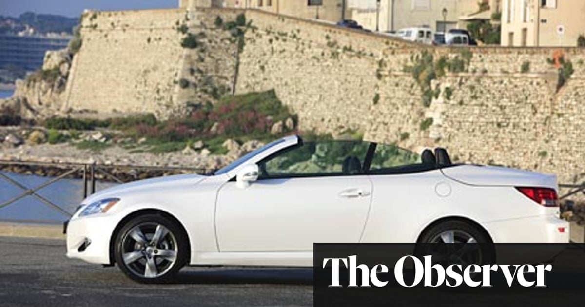 Car Review Lexus 250 Isc Motoring The Guardian