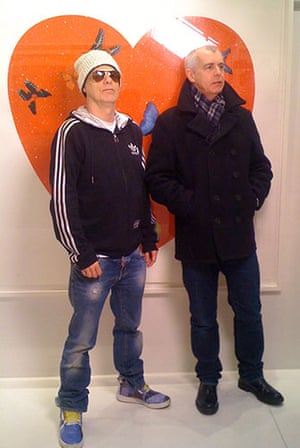 Show and Tell: PSB: pet shop boys and Damien Hirst