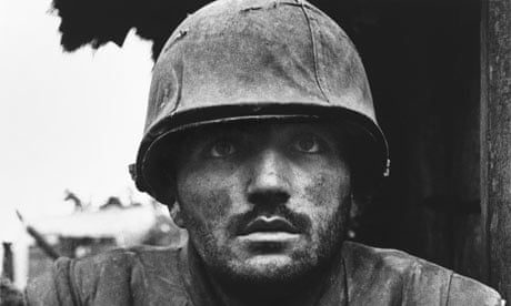 Believed to be photo of a shell shocked soldier during World War