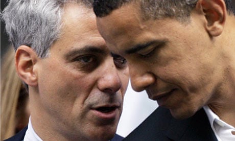 Rahm Emanuel with Barack Obama
