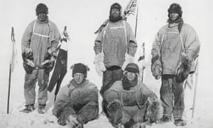 five members of scott's expedition team