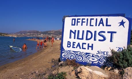 Swedish Nudist Beach Babes - Naked ambitions on a Greek island | Greek Islands holidays | The Guardian
