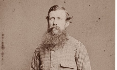 African explorer John Hanning Speke in a photograph taken about 1860.