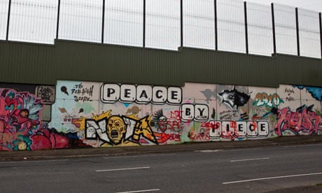 northern ireland s peace walls More than one in five adults living in the shadow of northern ireland's 'peace walls' are being prescribed anti-depressants. northern ireland s peace walls More than one in five adults living in the shadow of northern ireland's 'peace walls' are being prescribed anti-depressants.