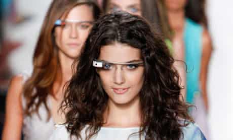 Google Glass augmented reality eyewear