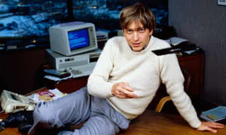 Bill Gates Tossing Floppy Disk