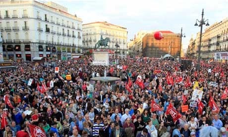 DEMONSTRATION IN MADRID