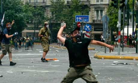 Riots  Athens Greece  29 Jun 2011