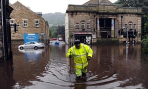 Hebden Bridge Mops Up After The Floods Uk News The Guardian