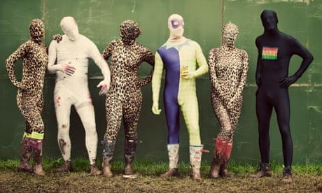 The men behind the morphsuit | Culture | The Guardian The men behind the morphsuit | Culture | The Guardian