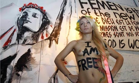460px x 276px - Femen's topless warriors start boot camp for global feminism | Feminism |  The Guardian