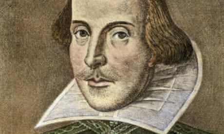 Illustration of William Shakespeare