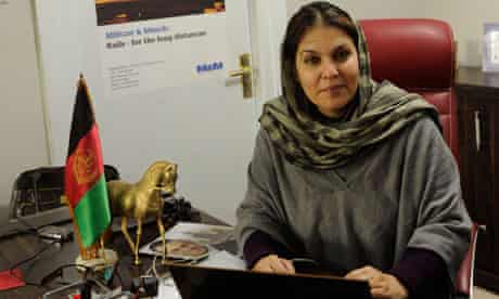 afghan businesswoman