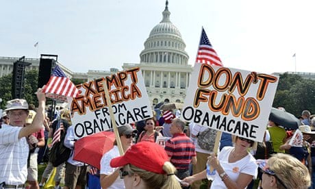 Tea Party Rally To Protest Obamacare In Washington D.C.