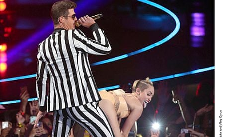460px x 276px - Miley Cyrus twerks â€“ and the world gets overexcited | Miley Cyrus | The  Guardian