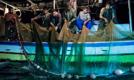 gaza fishermen