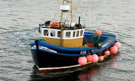 scallop wars - Guy Grieve's fishing boat Helanda