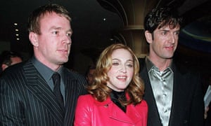 Rupert Everett with Madonna and Guy Ritchie