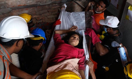 Bangladesh factory collapse survivor