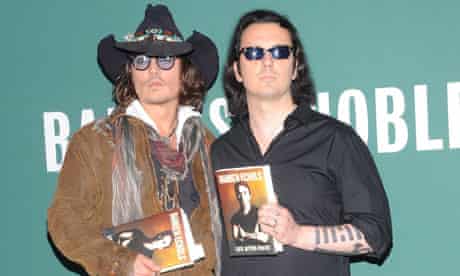 Damien Echols with Johnny Depp