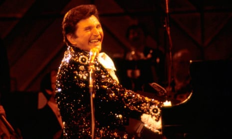 LIBERACE on stage