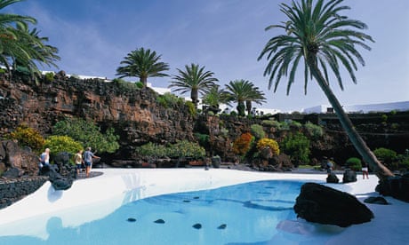 Jameos del Agua's swimming pool, Lanzarote