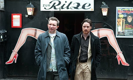 James McAvoy and Eddie Marsan in Filth - Jul 2013