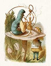 alice tenniel caterpillar
