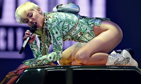 460px x 276px - Miley Cyrus live review â€“ a Duracell bunny of provocative mischief | Miley  Cyrus | The Guardian