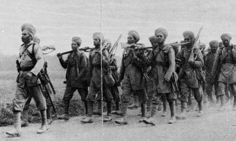 Indian infantrymen 1914