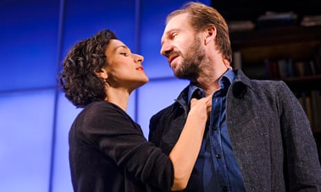 ‘Rhetoric, banter and inquisition’: Indira Varma and Ralph Fiennes in Man and Superman. 