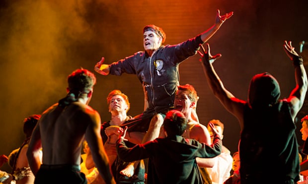 A scene from Matthew Bourne's 2014 dance version of Lord of the Flies.