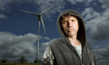Dale Vince, former new-age traveller, now multimillionaire founder of Ecotricity. 