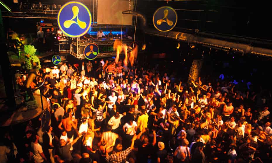 New rave: Cream at Amnesia in Ibiza. The Liverpool club launched its first night on the island in 19