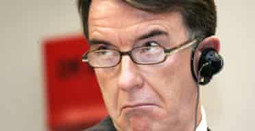 Peter Mandelson, the EU trade commissioner, in Brussels yesterday