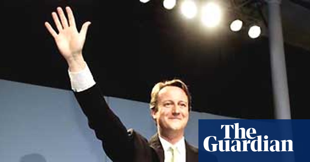 Tories Crown Cameron Their New Leader Conservative Party Leadership Contest 2005 The Guardian