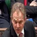 Tony Blair in the House of Commons on February 21 2007. Photograph: PA.