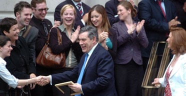 Gordon Brown in London on May 17 2007. Photograph: Stephen Kelly/PA.
