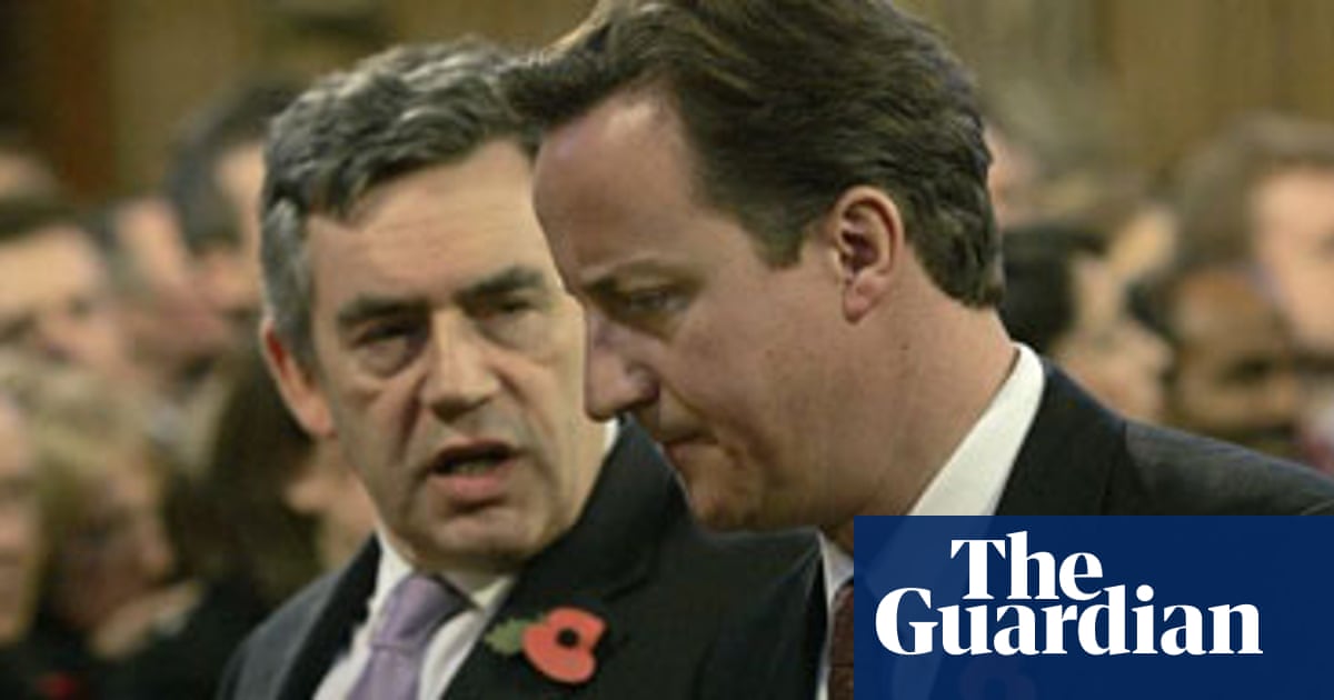 Brown Has Nothing New To Offer Says Cameron Queen S Speech 2007 The Guardian