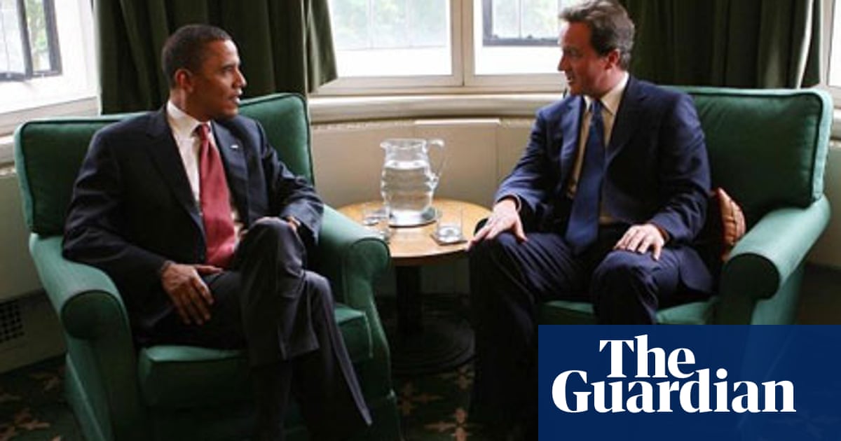 Obama S View Of Cameron A Lightweight Claims Magazine Politics