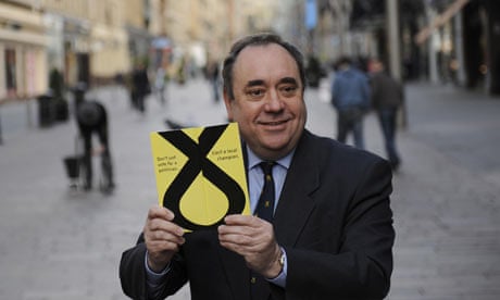 SNP leader Alex Salmond launches his party's manifesto in Glasgow