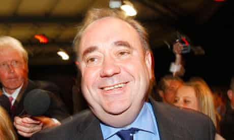 Alex Salmond, whose SNP redrew the political map on Scotland in last week's elections