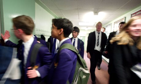 Pupils at Colchester Royal Grammar School
