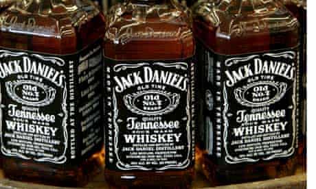 Bottles of Jack Daniel's