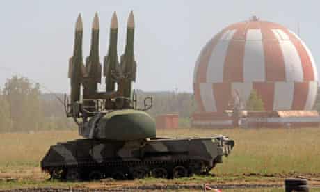 The Buk-M2 air defence missile system