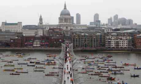Thames river pageant
