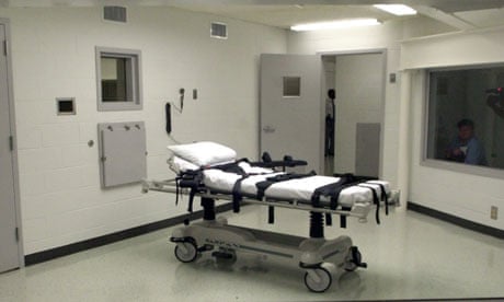 A lethal injection chamber
