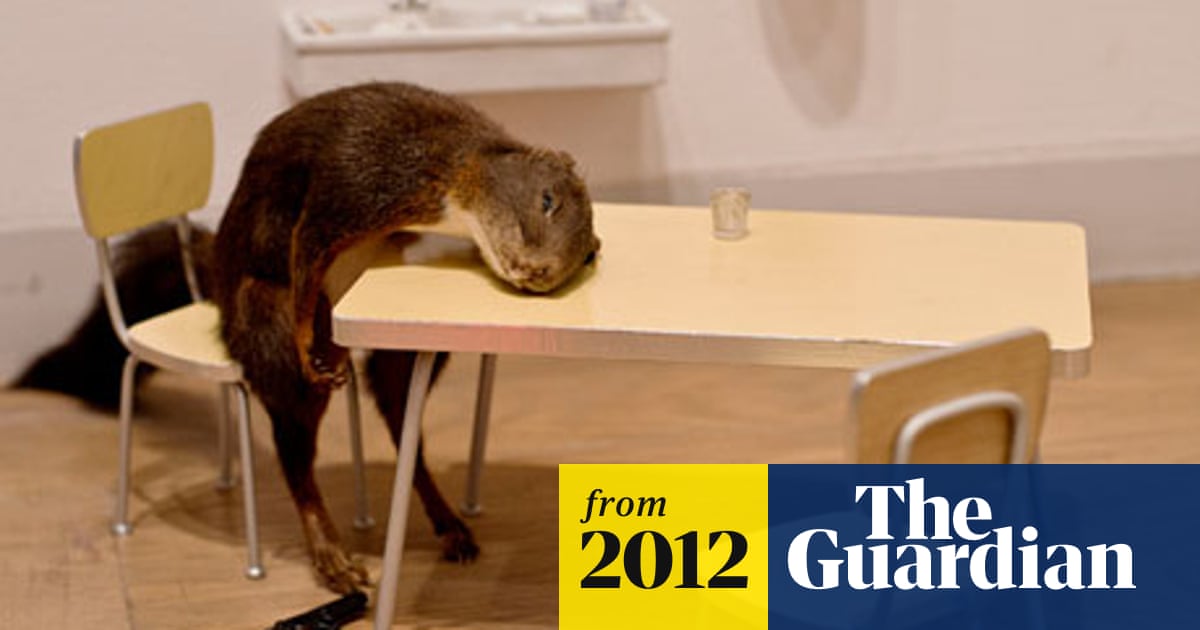 Dead squirrel takes centre stage in new Maurizio Cattelan