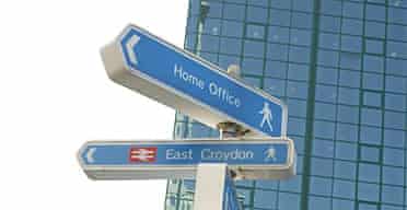 Signposts in Croydon