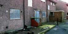 Empty council housing stock in Salford